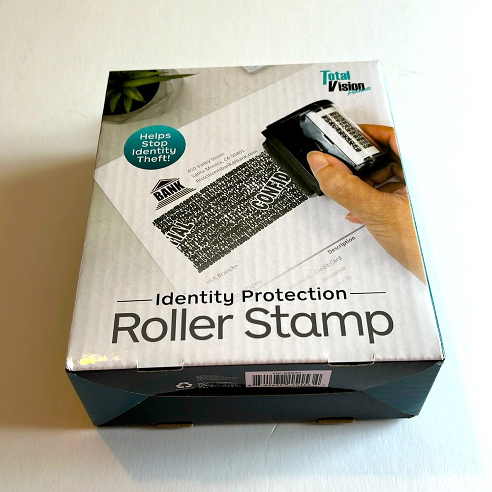 Identity Protection Roller Stamp